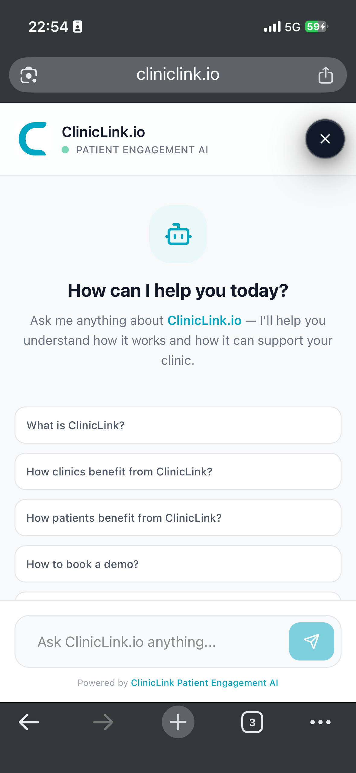 ClinicLink.io - AI Clinic Orchestrator | Professional Patient Engagement